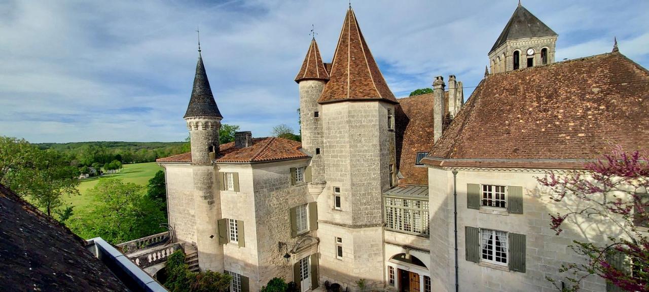 Chateau Des Senechaux, Bourdeilles Bagian luar foto